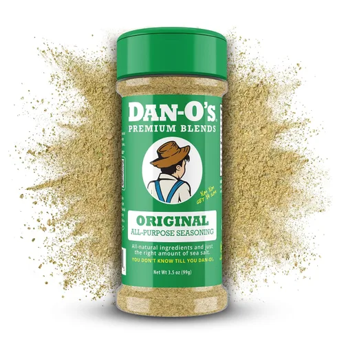 Vista 15 de Dan-O's Condimento Crujiente, Botella de 3.5 oz, Condimento para Todo para Pescado, Huevos, Ensaladas, Verduras y Más, Sin Azúcar, Cero Calorías