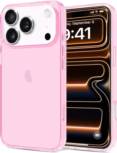 Vista 29 de JJGoo Funda transparente compatible con iPhone 15 Pro, funda de teléfono de TPU suave y transparente, funda antigolpes transparente a prueba