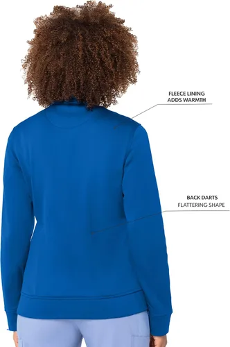 Vista 3 de Urbane Performance 9872 - Chaqueta de forro polar elástica de 3 piezas para mujer, New Royal