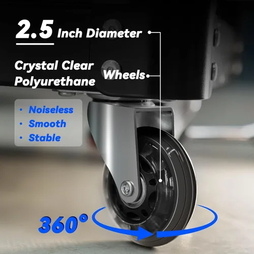Vista 8 de Rolling Creeper - Asiento de garaje para hombres, taburete mecánico acolchado con bandeja de herramientas de almacenamiento para garaje, taburete