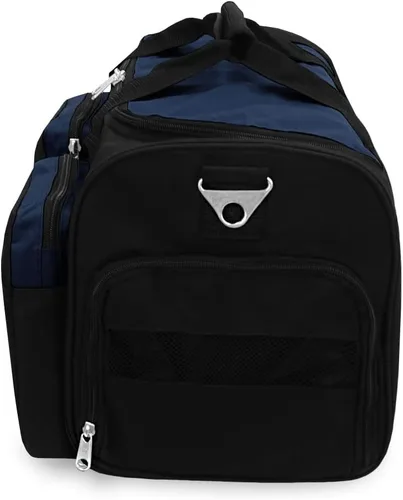 Vista 3 de Everest Gimnasio bolsa con bolsillo para ropa húmeda, Marino), S223-NYBK