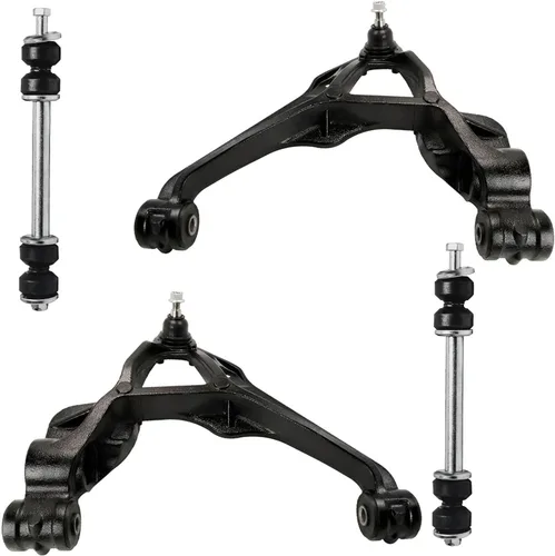 Vista 205 de Detroit Axle - Ejes de eje CV delantero izquierdo y derecho + Reemplazo de juntas esféricas de brazos de control inferiores delanteros para Ford