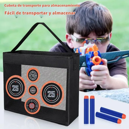 Vista 4 de Pokiiulk Dardos Balas de Repuesto Compatibles con Pistolas Nerf, 1000 Piezas de Dardos de Espuma Compatibles con Fiesta Nerf con Bolsa de Malla