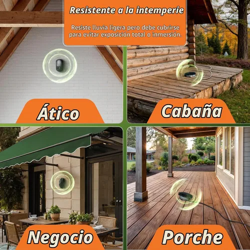 Vista 5 de BEU - Unidad de expulsión de murciélagos, edición negra medianoche