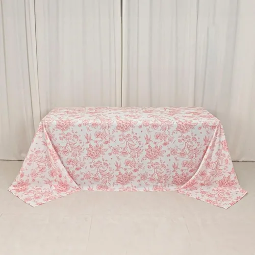 Vista 59 de Efavormart - Mantel rectangular, 60 x 102 pulgadas, resistente a las manchas y a las arrugas, lavable, mantel decorativo oblongo de tela de Amatista