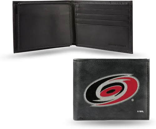Vista 10 de Rico Industries NHL Anaheim Ducks - Billetera de cuero bordada