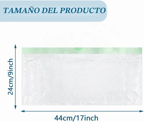 Vista 2 de Paquete de 200 forros portátiles para silla de orinal con cordón, bolsas desechables de asiento de inodoro de entrenamiento para niños, niños 200