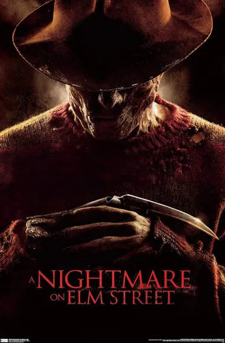 Vista 22 de Trends International A Nightmare on Elm Street - 2010 Wall Poster, 22.4L x 14.7W, Barnwood Framed Version