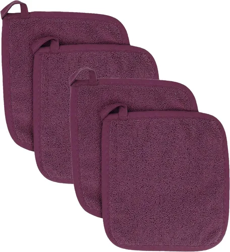 Vista 40 de RITZ Guante de olla y protector térmico de rizo: Resistente al calor sin igual, duradero 100% algodón – Diseñado ergonómicamente para un agarre