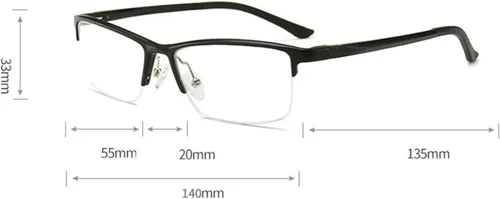 Vista 5 de COTIA Gafas de lectura fotocromáticas bifocales de aluminio de magnesio para hombres