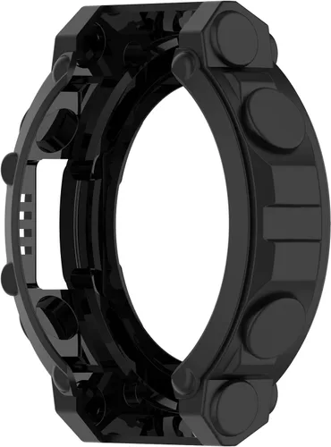 Vista 6 de Funda protectora compatible con Amazfit T-Rex 2, TPU suave, a prueba de golpes, antiarañazos, carcasa protectora para Amazfit T-Rex 2, accesorios