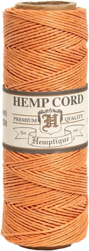 Vista 11 de Hemptique - Carrete de cordón de cáñamo 100 % - 62.5 m de hilo de cáñamo - Hecho con amor - Hilo de cordón de 20 ~ 1 mm para hacer joyas, macramé