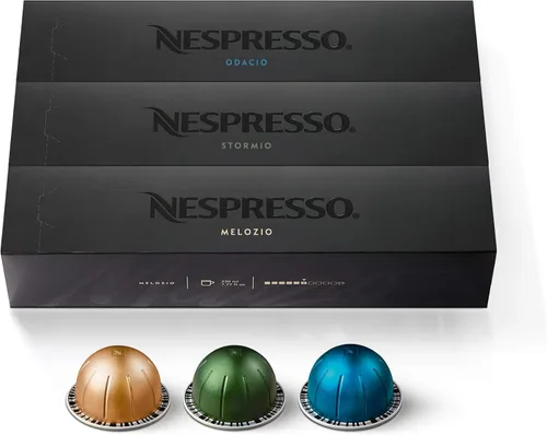 Vista 8 de Nespresso Vertuo Next - Cafetera compacta para café y café expreso de De'Longhi, preparación con un botón, cafetera de una sola porción, color blanco