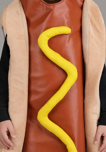 Vista 4 de Disfraz de Perrito Caliente para Niños Multicolor