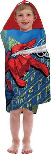 Vista 2 de Jay Franco - Toalla con gorro para niños Multi - Spiderman