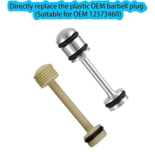 Vista 7 de LS Billet Tapón Trasero de Galería Desviador de Aceite Barbell compatible con GM Gen III y IV LS1 LS3 LS2 LQ4 LQ9 LS6 L92 L33 L99 Desviador