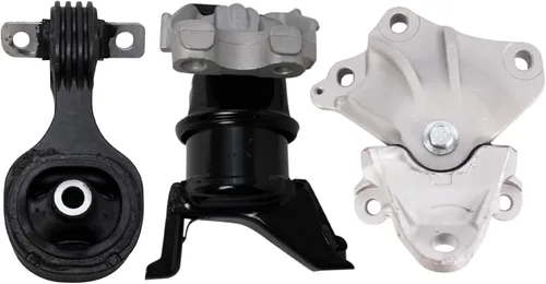 Vista 24 de TRQ Kit de montaje de motor de transmisión de motor de 5 piezas compatible con Ford Five Hundred Montego 6sp Auto AT 2005 - 2007