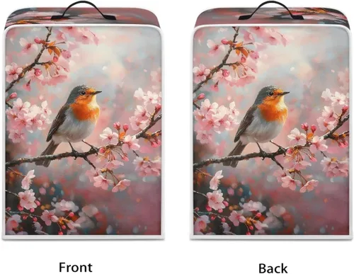 Vista 2 de Cubiertas para máquina de café con mango superior, resistentes a las manchas, para mezclador, compatible con la mayoría de cafeteras