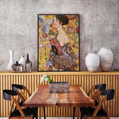 Vista 7 de Moruska Gustav Klimt - Rompecabezas artístico de 1000 piezas para adultos
