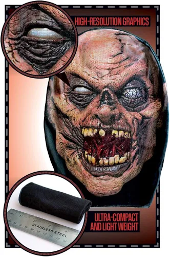 Vista 3 de Máscaras de Halloween para hombres Máscaras de cara completa para hombre, disfraz barato para adultos, disfraces de vampiro para adultos