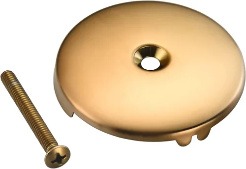 Vista 4 de Kit de drenaje de bañera y ducha roscado de 1-3/4 pulgadas utilizado para repalcing Moen T90331BG, con ensamblaje de drenaje Push-N-Lock, oro Oro