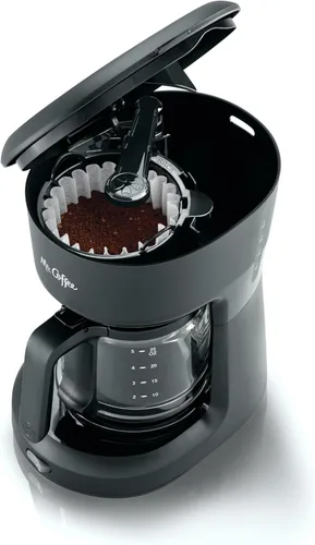 Vista 7 de Mr. Coffee® Mini cafetera con interruptor de infusión de 5 tazas, color negro