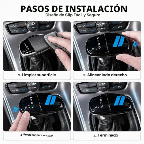 Vista 9 de Cubierta para cabeza de palanca de cambio para accesorios Dodge Charger 2015-2023 Challenger 2015-2024 Durango 2016-2025 2026, inserto
