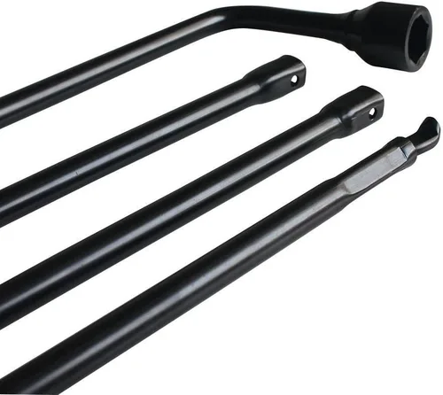 Vista 4 de AUTOFU Juego de llaves para neumáticos de acero resistente, 4 piezas, conveniente funda de transporte, reemplaza al OEM #22969377, para Chevy
