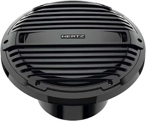 Vista 2 de Hertz HMS 12 B2-LD-C - Subwoofer marino de 12" de 2 ohmios con LED RGB, rejilla negra