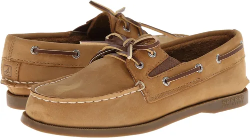 Vista 8 de Sperry Zapato náutico original unisex para niños, Marrón