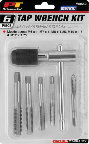Vista 2 de Performance Tool W8652 - Juego de llaves de grifo métricas, 6 piezas, kit de llaves de grifo MET