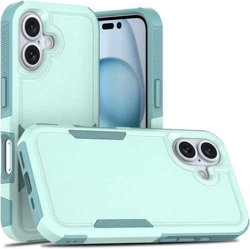 Vista 50 de Funda protectora para iPhone 8 Plus, iPhone 7 Plus de 5.5 pulgadas, a prueba de golpes, resistente y duradera, color verde