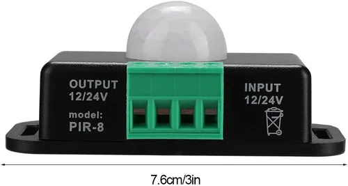 Vista 7 de Body Sensor, Infrared Sensor Practical Lightweight Convenient for Fluorescent Lamp for LED Lamp for Incandescent Lamp for Energy-Saving Lamps
