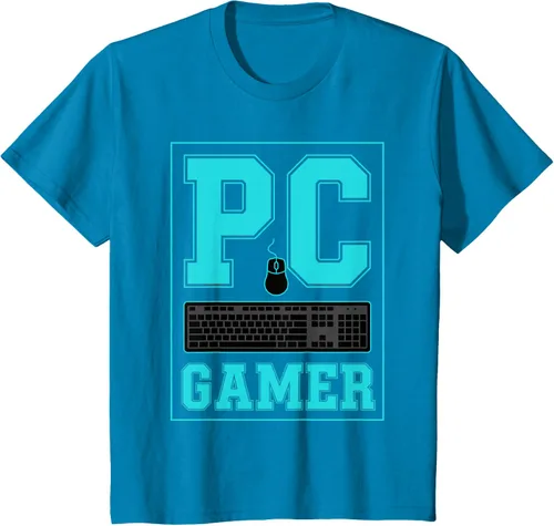 Vista 91 de PC Gamer Gaming Teclado Ratón Esports Computer Fan Camiseta