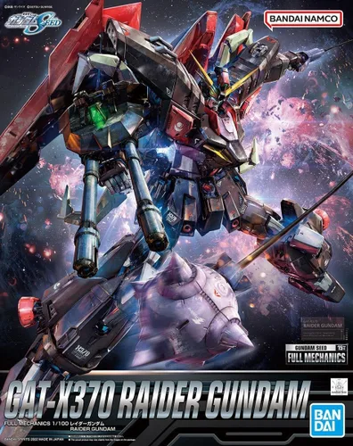 Vista 2 de Bandai Hobby - Mobile Suit Gundam Seed - #02 Raider Gundam, Spirits Hobby Full Mechanics 1/100 Model Kit