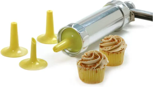 Vista 3 de Norpro Prensa de galletas de lujo con pistola de glaseado