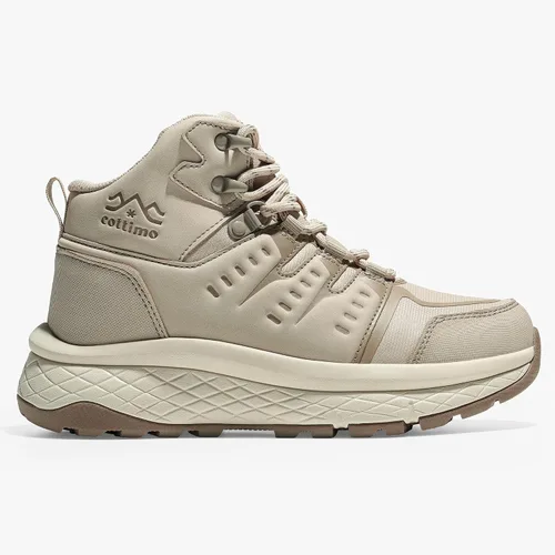Vista 3 de COTTIMO Botas de senderismo para mujer, impermeables, ligeras, para invierno, al aire libre, trabajo, camping, senderismo, senderismo