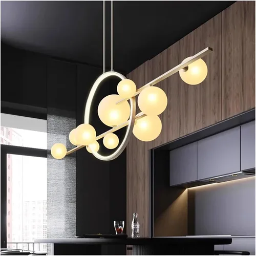 Vista 4 de Decoracion Hogar Moderno Lamparas Dining Room Modern Pendant Lights Pendant Lamp Indoor Lighting Led Lights for Room,Elegant Lighting