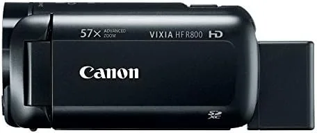 Vista 3 de Canon VIXIA HF R800 Videocámara (Negro) (Reacondicionado)
