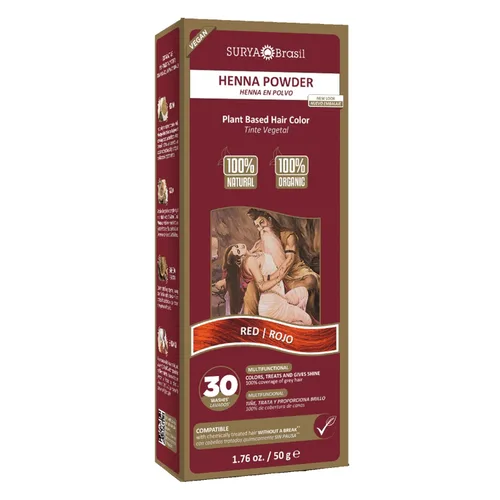 Vista 8 de Surya - Crema de henna dorado marrón