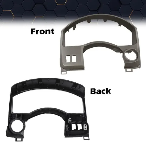 Vista 5 de PIT66 Cobertura de panel de instrumentos y salpicadero Compatible con Nissan Titan Armada 2004 2005 2006, 68240-7S000