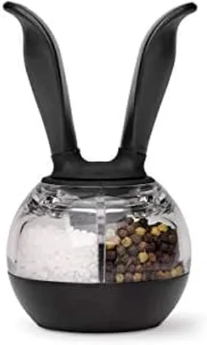 Vista 11 de Chef'n - Juego de bola de pimienta y bola de sal magnéticos, pequeños, Negro