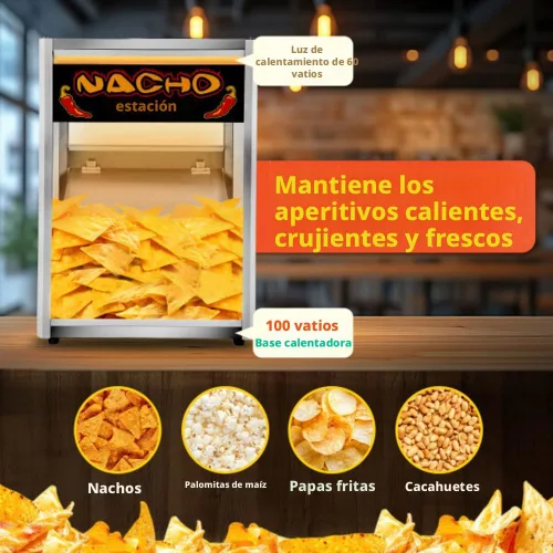 Vista 2 de Calentador de nachos comercial Great Northern Nacho Station