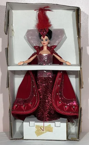 Vista 2 de Barbie 1994 Bob Mackie Reina de Corazones
