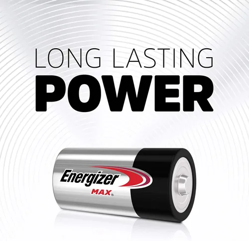 Vista 2 de Energizer Baterías MAX C (paquete de 2), pilas alcalinas C