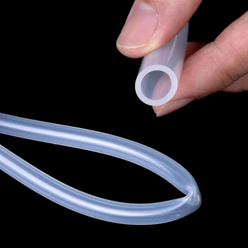Vista 2 de Manguera de tubo de silicona de alta temperatura, tubo de silicona de grado alimenticio, tubo flexible de silicona pura para transferencia de bomba