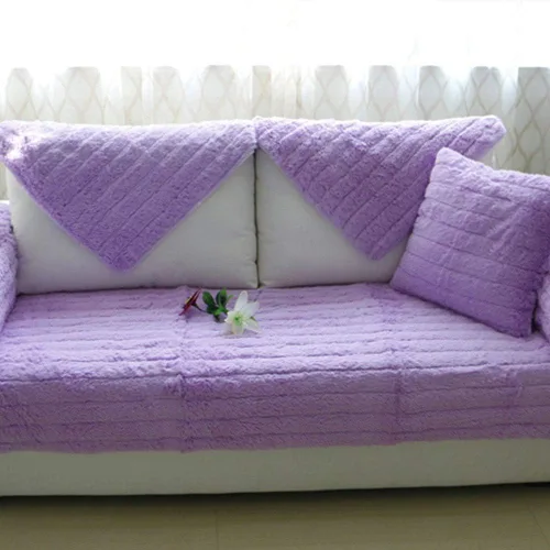 Vista 6 de SVIO-SOFACOVER Funda de sofá para sofá, protector de muebles de invierno, funda de sofá de piel sintética marrón para todas las estaciones, una
