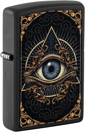 Vista 25 de Zippo - Encendedor de bolsillo cruzado Armadura San Benito Latón