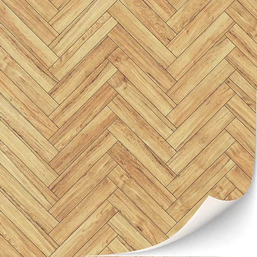 Vista 8 de Suelo autoadhesivo de 3 hojas para casa de muñecas escala 1:12 (madera de manzana)