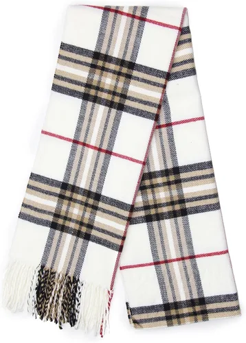 Vista 190 de Bufanda de invierno Achillea suave y cálida, de tartán, a cuadros, de cachemira, unisex